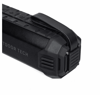 Outdoor Tech Bullfrog Rugged Bluetooth Speaker with 4000 mAh Power Bank - Black