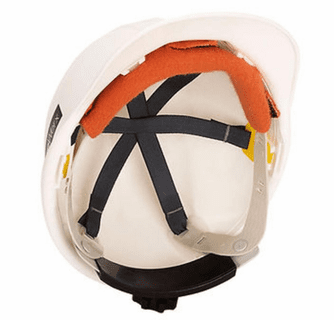 Pioneer FR Hard Hat Cotton Sweatband - Russet