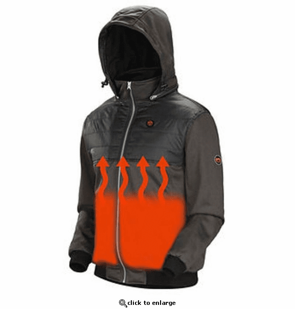Pioneer Heated Fleece Hoodie Jacket (Jacket Only)