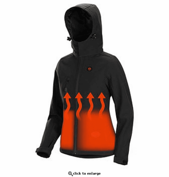 Pioneer Women's Heated Softshell Jacket (Jacket Only)