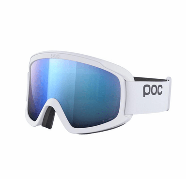 POC Opsin Ski Goggles Partly Sunny Blue Lens - Hydrogen White Frame