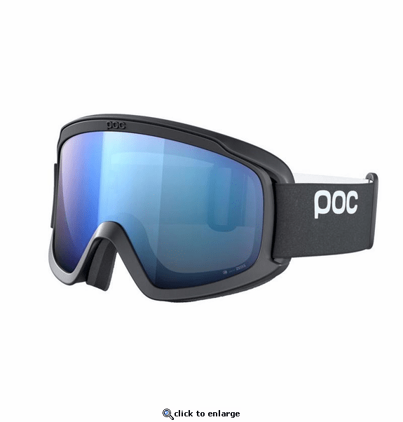 POC Opsin Ski Goggles Partly Sunny Blue Lens - Uranium Black Frame