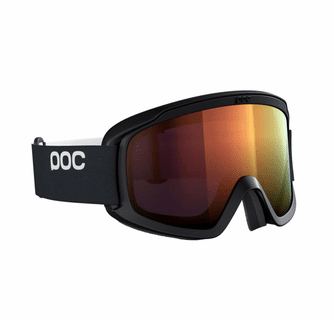 POC Opsin Ski Goggles Partly Sunny Orange Lens - Uranium Black Frame