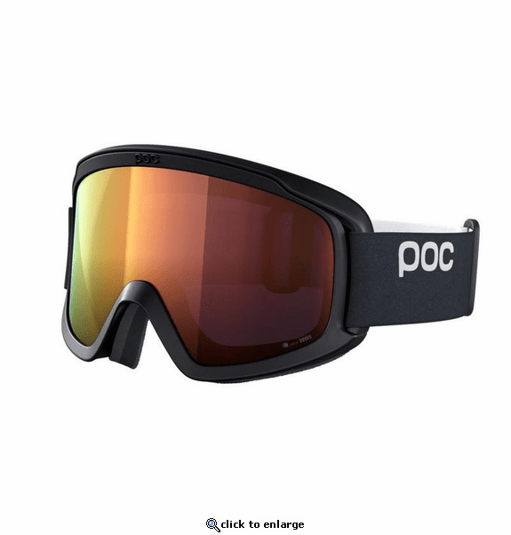POC Opsin Ski Goggles Partly Sunny Orange Lens - Uranium Black Frame
