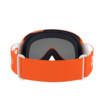 POC POCito Retina Kid's Ski Goggles Partly Sunny Silver Lens - Fluorescent Orange Frame
