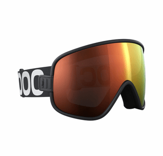 POC Vitrea Ski Goggles Partly Sunny Orange Lens - Uranium Black Frame