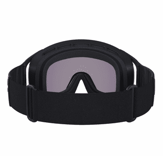 POC Zonula Ski Goggles Partly Sunny Blue Lens - Uranium Black Frame