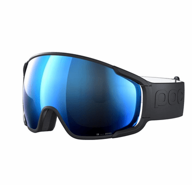 POC Zonula Ski Goggles Partly Sunny Blue Lens - Uranium Black Frame