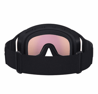 POC Zonula Ski Goggles Partly Sunny Orange Lens - Uranium Black Frame