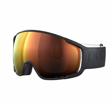 POC Zonula Ski Goggles Partly Sunny Orange Lens - Uranium Black Frame
