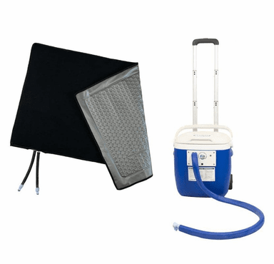 Polar Products Active Ice 3.0 38" x 22" Blanket Pad Cold Therapy System with Programmable Digital Timer, 16 Quart Cooling Reservoir