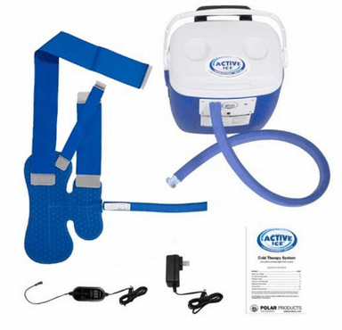 Polar Products Active Ice 3.0 Broad Coverage Shoulder and Upper Arm Cold Therapy System, 16-Quart Cooling Reservoir