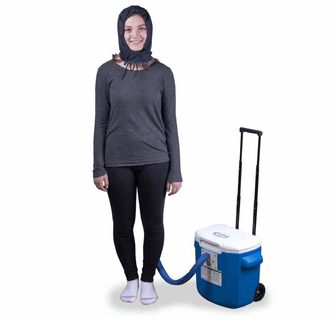 Polar Products Active Ice 3.0 Cold Therapy Head Cap System, 16 Quart Cooling Reservoir