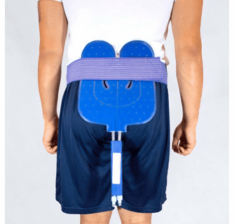 Polar Products Active Ice 3.0 Cold Therapy Universal U-Shaped Therapy Pad with 3" x 44" Elastic and Velcro Belt- Cooler System NOT included