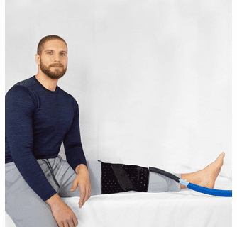 Polar Products Active Ice 3.0 Double Full Circumference Knee Compression Cold Therapy System, 16-Quart Cooling Reservoir