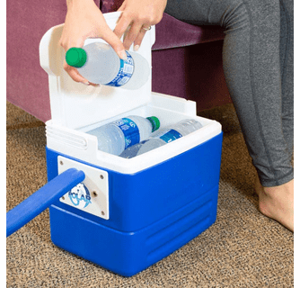 Polar Products Active Ice 3.0 Double Universal Rectangular Pad Cold Therapy System with Programmable Digital Timer, 9 Quart Cooling Reservoir