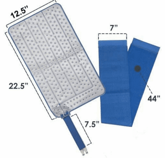 Polar Products Active Ice 3.0 Extended Coverage Back and Limb Cold Therapy System, 9-Quart Cooling Reservoir