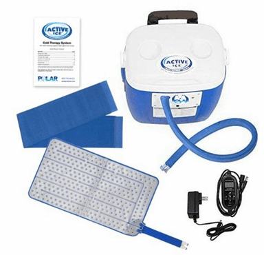 Polar Products Active Ice 3.0 Extended Coverage Back and Limb Therapy Cold Therapy System, 16-Quart Cooling Reservoir