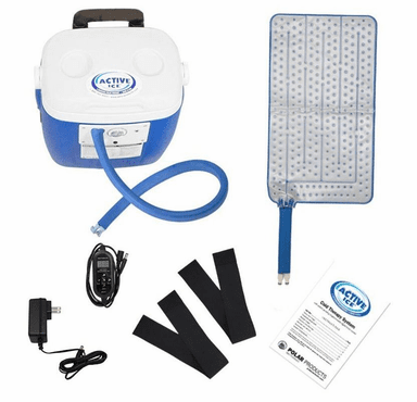 Polar Products Active Ice 3.0 Full Circumference Knee Compression Cold Therapy System, 16-Quart Cooling Reservoir
