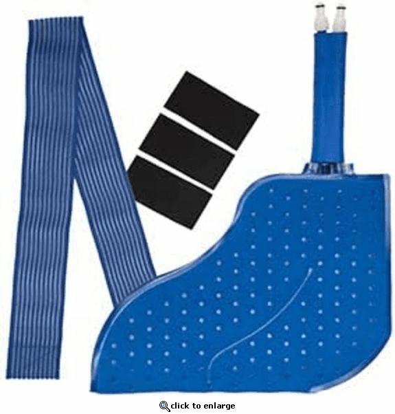 Polar Products Active Ice 3.0 Full Coverage Cold Therapy Foot & Ankle Pad with Detached Belts