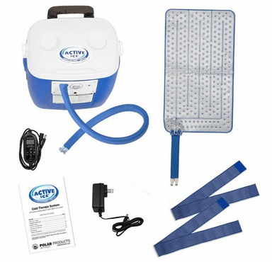 Polar Products Active Ice 3.0 Universal Rectangular Cold Therapy System, 16-Quart Cooling Reservoir