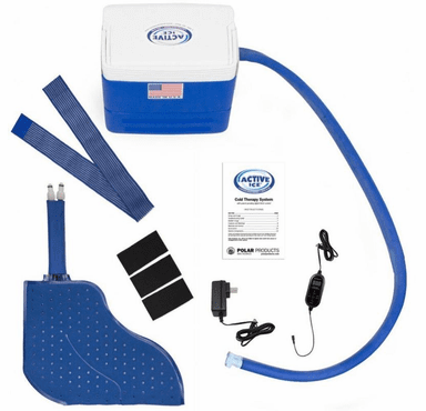 Polar Products Active Ice Full Coverage Foot and Ankle Cold Therapy System, 9-Quart Cooling Reservoir