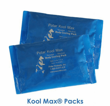 Polar Products Extra Set of Kool Max Cooling Packs for Sizes S & M, Pack Set 8
