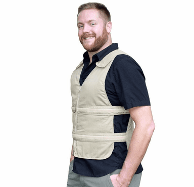 Polar Products Kool Max Adjustable Front Zipper Cooling Vest for Size L/XL