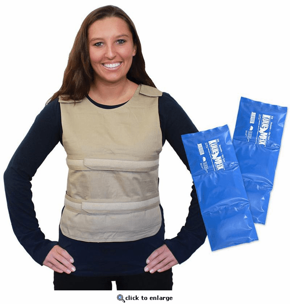 Polar Products Kool Max Adjustable Poncho Cooling Vest - One Size Fits Most
