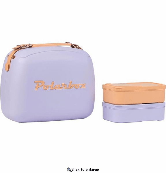 Polarbox Cooler Bag - Lilac/Orange