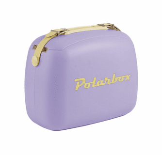 Polarbox Summer Cooler Bag - Lilac/Yellow