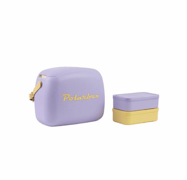 Polarbox Summer Cooler Bag - Lilac/Yellow
