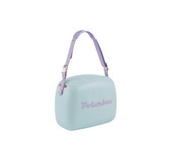 Polarbox Summer Cooler Bag - Sky Blue/Lilac