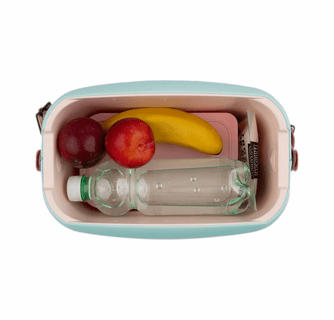 Polarbox Summer Cooler Bag - Sky Blue/Lilac