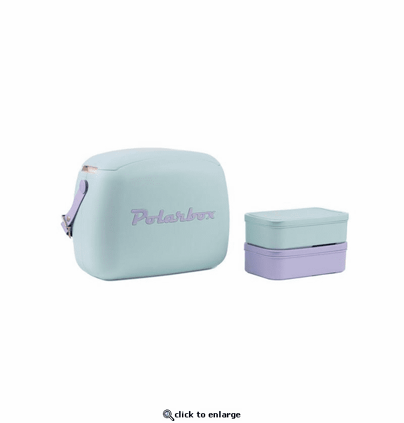 Polarbox Summer Cooler Bag - Sky Blue/Lilac