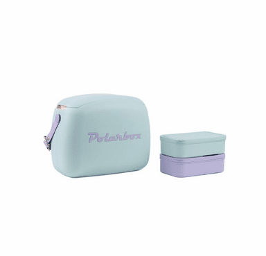 Polarbox Summer Cooler Bag - Sky Blue/Lilac
