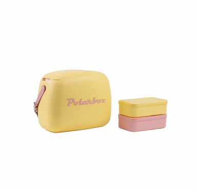 Polarbox Summer Cooler Bag - Yellow/Rose