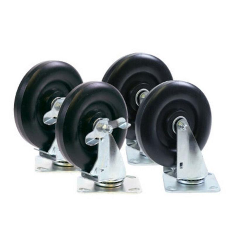 Portacool Replacement 8" Caster Kit - 2 Locking Casters, 2 Non-Locking Casters