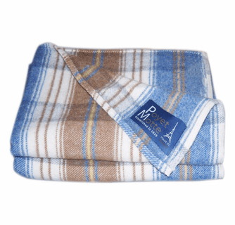 Poyet Motte Chevreuse 67% Wool Blanket 450Gsm 33% Acrylic - Twin 72" x 90"