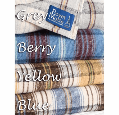Poyet Motte Chevreuse 67% Wool Blanket 450Gsm 33% Acrylic - Twin 72" x 90"