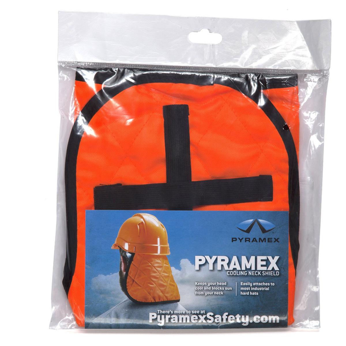 Pyramex Safety Cooling Hard Hat Pad & Neck Shade Orange My Cooling