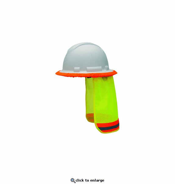 Pyramex Safety Neck Shade For Hard Hats - Hi-Vis Yellow