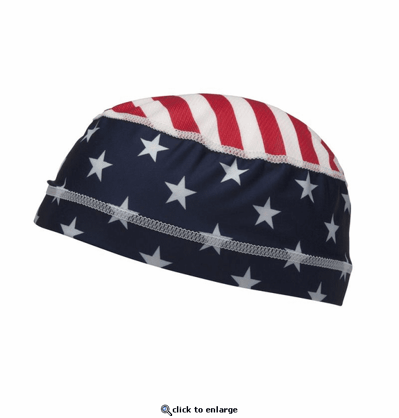 Pyramex Safety Skull Cap Liner - American Flag