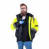 Radians 3-in-1 Class 3 Hi-Vis Soft Shell Bomber Jacket with Inner Heated Vest