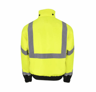 Radians 3-in-1 Class 3 Hi-Vis Soft Shell Bomber Jacket with Inner Heated Vest
