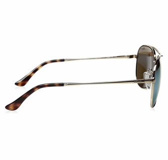 Revo Women's Relay Aviator Sunglasses Blue Water Lens with Gold Frame