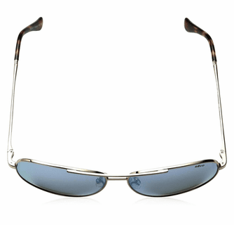 Revo Women's Relay Aviator Sunglasses Blue Water Lens with Gold Frame