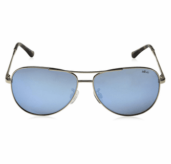 Revo Women's Relay Aviator Sunglasses Blue Water Lens with Gold Frame