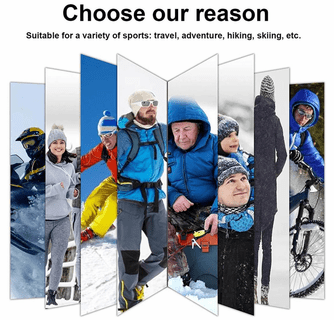 Savior Heat Unisex Battery Heated Ski Mittens