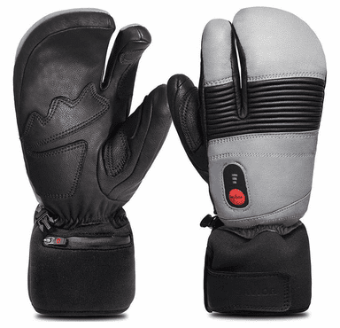 Savior Heat Unisex Battery Heated Ski Mittens